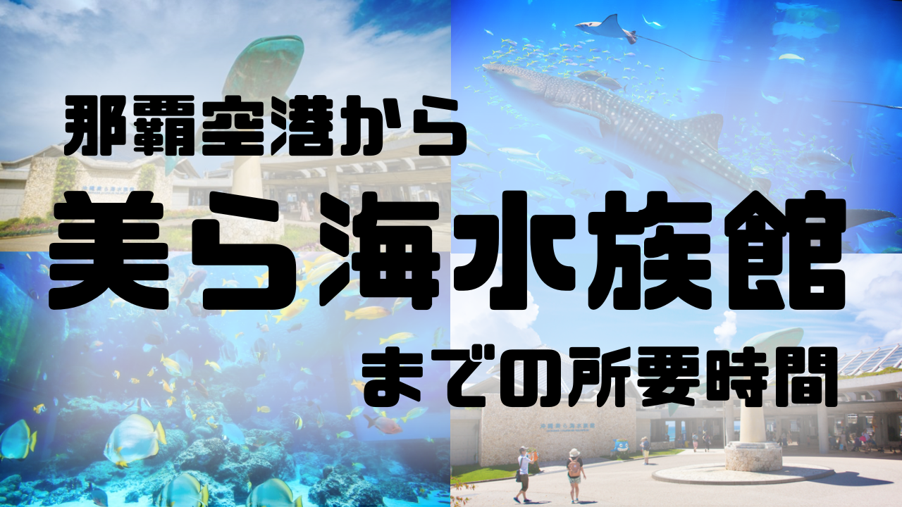 空港から美ら海水族館までの所要時間