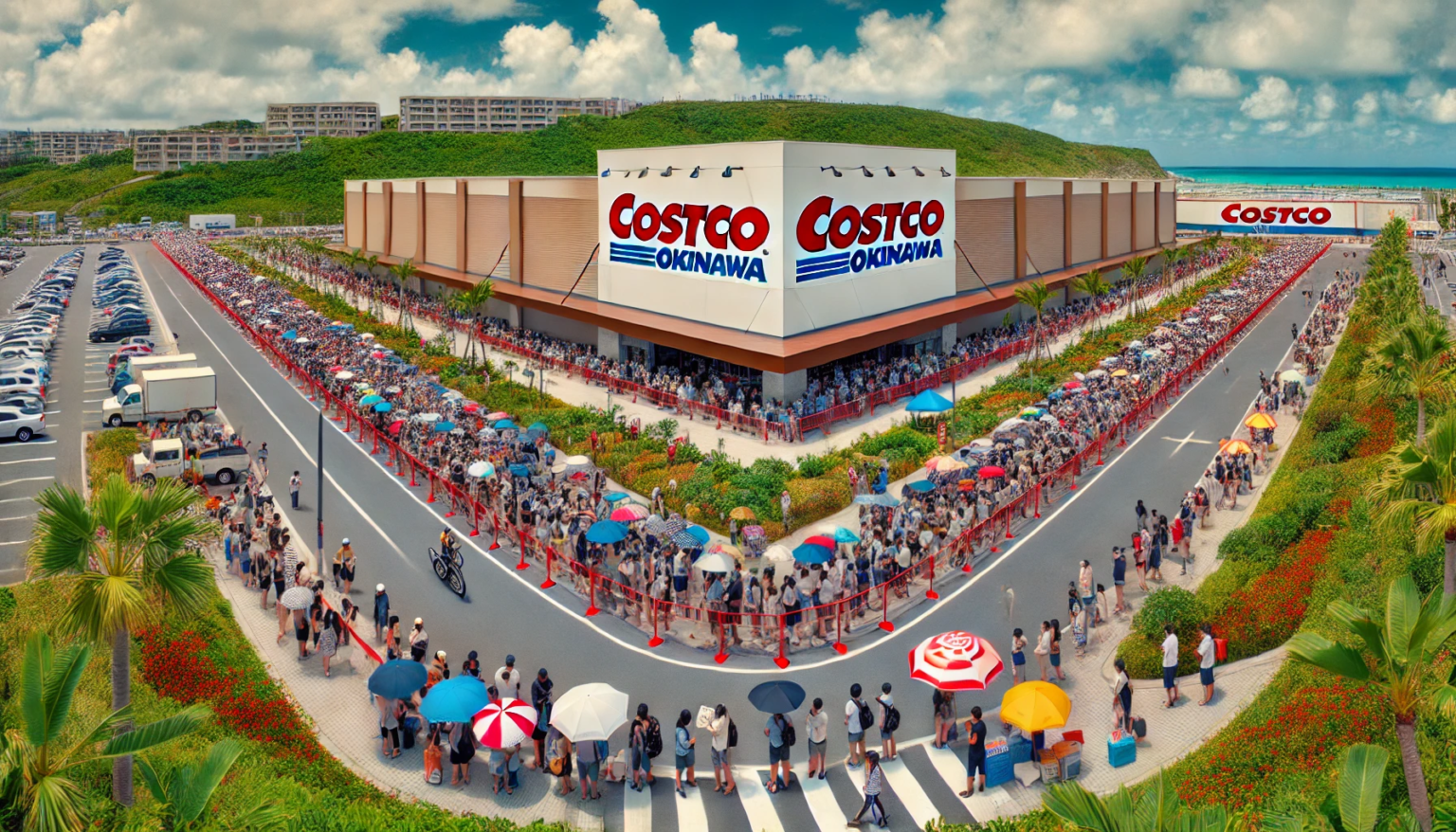 沖縄上陸のコストコが初日から5時間待ちの大行列？「沖縄南城倉庫店」待望のオープンに県内外から殺到⁉︎ 沖縄ナララ